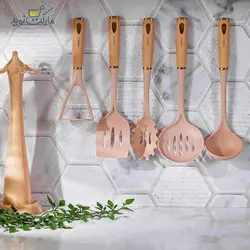 سرویس کفگیر ملاقه کاراجا مدل Milley استندی