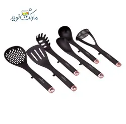 سرویس کفگیر ملاقه کاراجا مدل Spring استندی