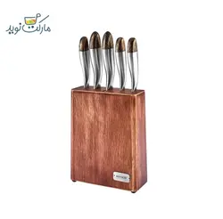 ست چاقو آشپزخانه کاراجا مدل Dynamic استندی