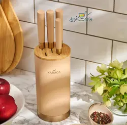ست چاقو آشپزخانه کاراجا مدل birch استندی