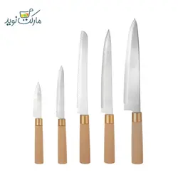 ست چاقو آشپزخانه کاراجا مدل birch استندی