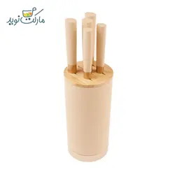 ست چاقو آشپزخانه کاراجا مدل birch استندی