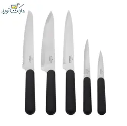 ست چاقو آشپزخانه کاراجا مدل Right knife استندی