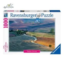 پازل بازی 1000 تکه Ravensburger طرح خانه مزرعه توسکانی