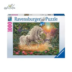 پازل بازی 1000 تکه Ravensburger طرح اسب تک شاخ افسانه ای