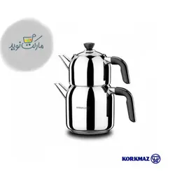 ست کتری و قوری استیل کرکماز مدل Kappa Mega A078-01