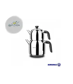 ست کتری و قوری استیل کرکماز مدل Kappa A078-01