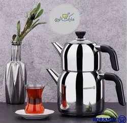 ست کتری و قوری استیل کرکماز مدل Kappa A078-01