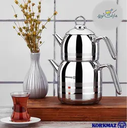 ست کتری و قوری استیل کرکماز مدل Astra A098