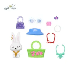 عروسک باربی مدل اکسترا همراه با تمساح سری Mattel