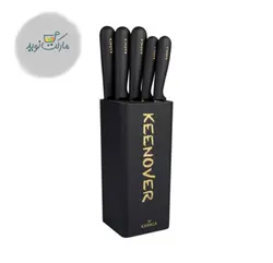 ست چاقو آشپزخانه کاراجا مدل keenover استندی