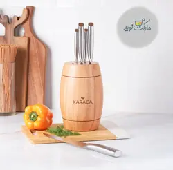 ست چاقو آشپزخانه کاراجا مدل Herne استندی