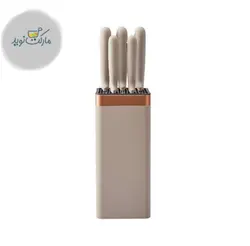 ست چاقو آشپزخانه کاراجا مدل Sabrina Round 2 استندی