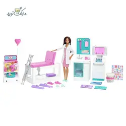 ست بازی کلینیک با عروسک باربی سری Mattel