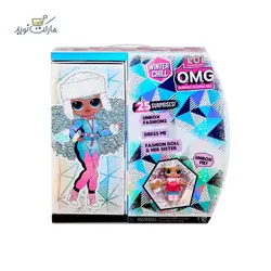 عروسک LOL Surprise مدل Icy Gurl و BRRR B.B سری OMG Winter Chill