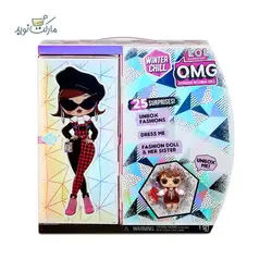 عروسک LOL Surprise مدل Camp Cutie و Babe in The Woods سری OMG Winter Chill