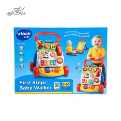 واکر آموزشی و موزیکال Vtech رنگ زرد