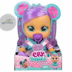 عروسک گریه ای 27 سانتی Cry Baby مدل Lala با موی ابریشمی