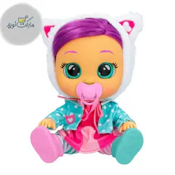 عروسک گریه ای 27 سانتی Cry Baby مدل Daisy با موی ابریشمی