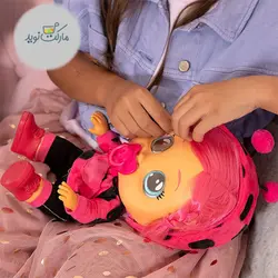 عروسک گریه ای 27 سانتی Cry Baby مدل Lady با موی ابریشمی