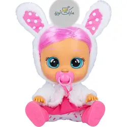 عروسک گریه ای 27 سانتی Cry Baby مدل Coney با موی ابریشمی