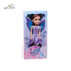 عروسک پری Glimma Girlz مدل Winter Fairy با لباس بنفش
