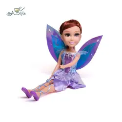 عروسک پری Glimma Girlz مدل Winter Fairy با لباس بنفش
