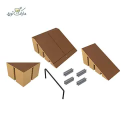 پیست اسکیت و دوچرخه Tech Deck مدل Flat Ramp Grind Rail سری Build a Park