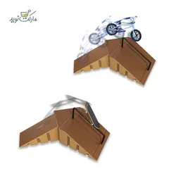 پیست اسکیت و دوچرخه Tech Deck مدل Flat Ramp Grind Rail سری Build a Park