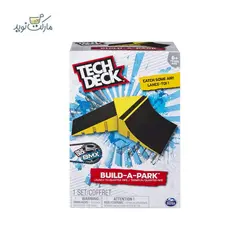 پیست اسکیت و دوچرخه Tech Deck مدل Launch To Quarter Pipe سری Build a Park