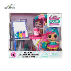 عروسک LOL Surprise مدل Art Card سری House of Surprises