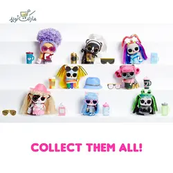 عروسک حیوان‌ خانگی‌ LOL Surprise سری Hair Hair Hair با موی آبی