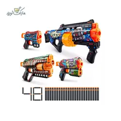 تفنگ‌ ایکس شات ۴ تایی مدل Mix Combo سری Skins