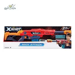تفنگ ایکس شات مدل Max Attack قرمز