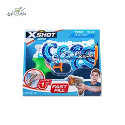 تفنگ‌ بازی آبپاش ایکس شات مدل Hydra سری Skins