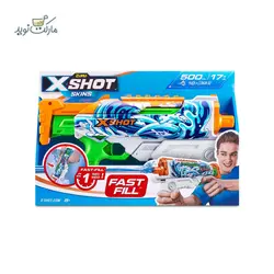 تفنگ‌ بازی آبپاش ایکس شات مدل Waves سری Skins