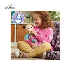 عروسک بیبی الایو مو طلایی سری Soft and Cute