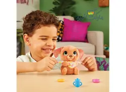 عروسک هاپو رباتیک مدل FurReal Newborns FurFluff