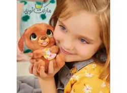 عروسک هاپو رباتیک مدل FurReal Newborns FurFluff