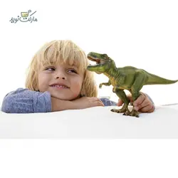عروسک حیوان مینیاتوری مدل دایناسور تیرانوسوروس رکس Schleich