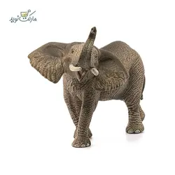 عروسک حیوان مینیاتوری مدل فیل آفریقایی نر Schleich