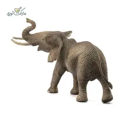 عروسک حیوان مینیاتوری مدل فیل آفریقایی نر Schleich