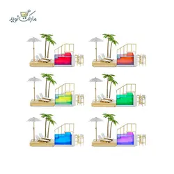 استخر جادویی Rainbow High رنگین کمانی