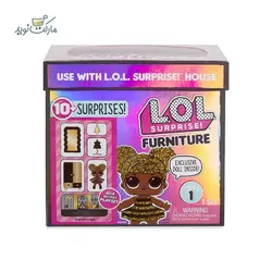 عروسک باکسی LOL Surorise مدل Queen Bee Doll سری Furniture Meubles