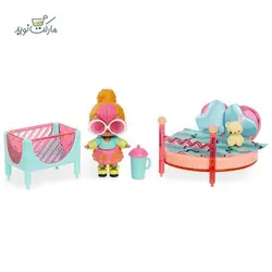 عروسک باکسی LOL Surorise مدل Neon Q.T Doll سری Furniture Meubles