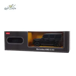 ماشین کنترلی راستار مدل مرسدس بنز مشکی AMG G63 مقیاس 1:24