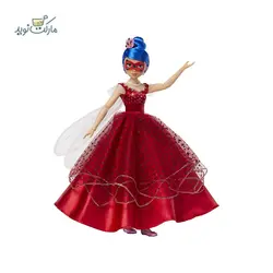 عروسک 26 سانتی دختر کفشدوزکی با لباس مهمانی سری Miraculous