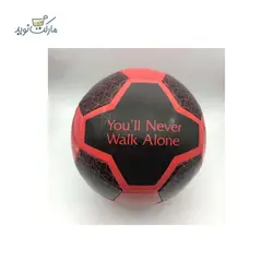 توپ فوتبال لیورپول رنگ قرمز و مشکی
