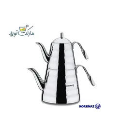 ست کتری و قوری استیل کرکماز مدل Petra