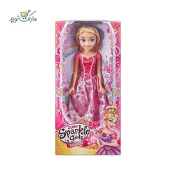 عروسک اسپارکل Prinsess دامن صورتی